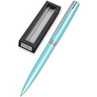 ONLINE® Kugelschreiber Kugels. EleganzaSatinTurquoise 0.6 mm Schwarz von ONLINE®