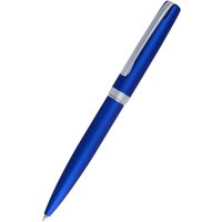 ONLINE® Kugelschreiber Kugelschr. Eleganza Satin Blue 0.6 mm Schwarz von ONLINE®