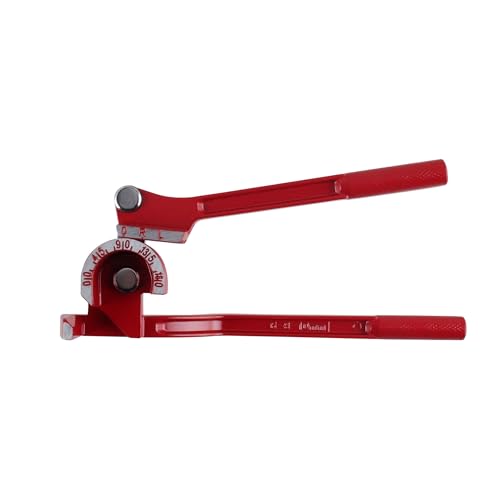 ONLISUM Rohrbieger 6-8-10 mm 3-in-1 Manueller Rohrbieger, 0-180 Bremsleitung Biegewerkzeug für Kupfer, Aluminium, Messing, Weichmetalle und dünne Hohlrohre von ONLISUM