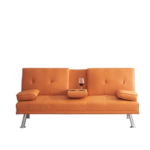 ONMYJFD Multifunktionales Klappsofa aus Leder, 170,2 cm, für Büro, mit Couchtisch für Innenräume, Wohnzimmermöbel von ONMYJFD