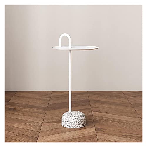 ONMYJFD Nordic Design Rock Kleiner Couchtisch Wohnzimmer Sofa Beistelltisch Praktisch Beweglicher Kleiner Wohnungs-Ecktisch (D) von ONMYJFD