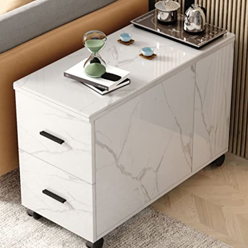 ONMYJFD Rock Slab Sofa Beistelltisch Beistellschrank Kleiner Couchtisch Wohnzimmer Zuhause Aufbewahrungsschrank Tisch Couchtisch (D) von ONMYJFD