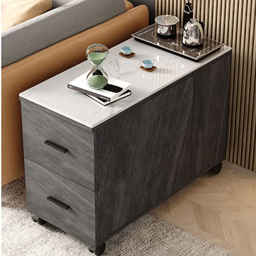 ONMYJFD Rock Slab Sofa Beistelltisch Beistellschrank Kleiner Couchtisch Wohnzimmer Zuhause Aufbewahrungsschrank Tisch Couchtisch (E) von ONMYJFD