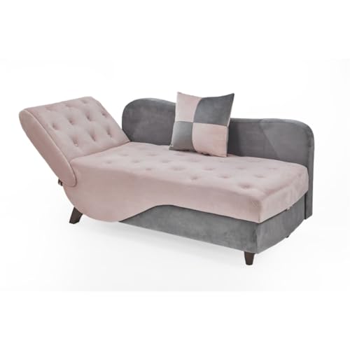 ONMYJFD Verstellbares Wohnzimmer-Schlafsofa mit Aufbewahrungskissen inklusive einem Kissen von ONMYJFD