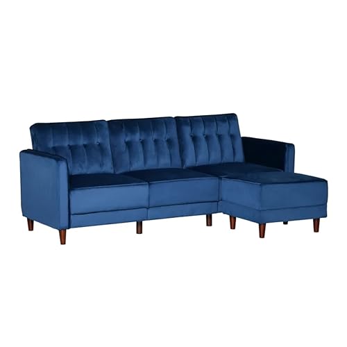 ONMYJFD Wendbares modulares Sofa-Set, Samt, Bettdecke, 217,8 x 85,1 x 85,7 cm (B x T x H) von ONMYJFD