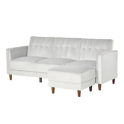 ONMYJFD Wendbares modulares Sofa-Set, Samt, Bettdecke, 217,8 x 85,1 x 85,7 cm (B x T x H) von ONMYJFD