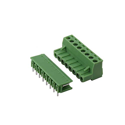 10x Anschlussklemmen RM 5,08 in 9 Größen von 2 Pin-14 Pin auswählbar (8 Pin) von ONPIRA