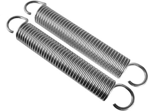 Onpira® 2x Universal Garagentor Feder in 21 Größen verzinkt in Erstausrüster Qualität! zur Auswahl Garagentorfedern Garage Zugfeder (650x45x7,0mm / Zugkraft: 230kg) von ONPIRA