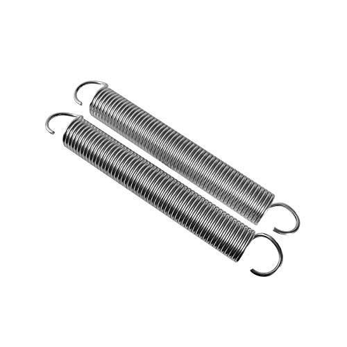 Onpira® 2x Universal Garagentor Feder in 21 Größen verzinkt in Erstausrüster Qualität! zur Auswahl Garagentorfedern Garage Zugfeder (375x48x5,3mm / Zugkraft: 100kg) von ONPIRA