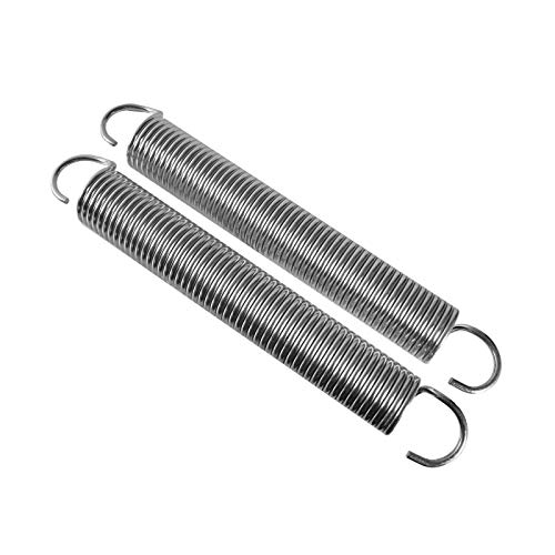 Onpira® 2x Universal Garagentor Feder in 21 Größen verzinkt in Erstausrüster Qualität! zur Auswahl Garagentorfedern Garage Zugfeder (415x55x6mm / Zugkraft: 150kg) von ONPIRA