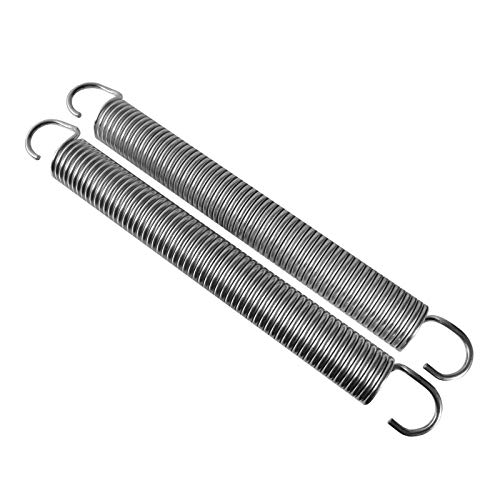 Onpira® 2x Garagentorfeder Universal Zugfeder Set – 21 Größen wählbar – Verzinkt & rostgeschützt – Hochwertige Garagentor Federn in Erstausrüster-Qualität für Schwingtore & Sektionaltore (480x50x6mm) von ONPIRA