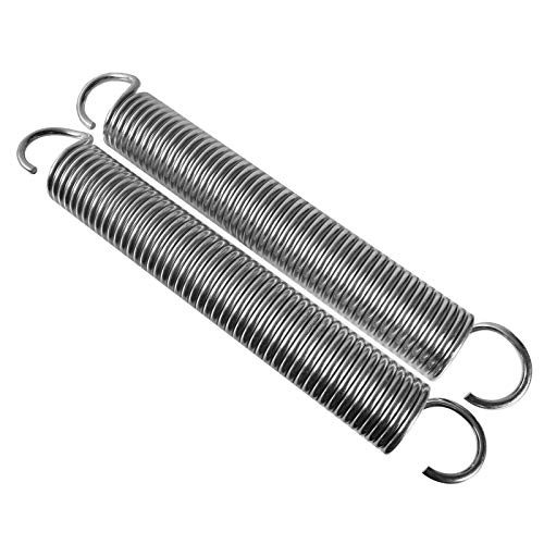 Onpira® 2x Universal Garagentor Feder in 21 Größen verzinkt in Erstausrüster Qualität! zur Auswahl Garagentorfedern Garage Zugfeder (485x64x7,5mm / Zugkraft: 230kg) von ONPIRA