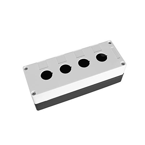 Aufbaugehäuse für 22mm,Taster, Schalter, Leuchtmelder uvm. in 6 Ausführungen von 1-fach bis 6-fach (4-Fach) von ONPIRA