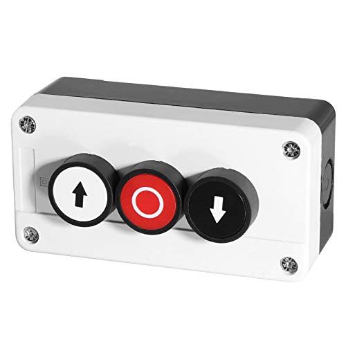 Aufbaugehäuse inkl Taster in 2-fach EIN/AUS oder 3-fach AUF/AB/STOP auswählbar (3-Fach AUF/AB/STOP) von ONPIRA