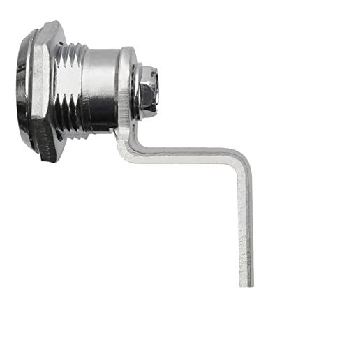Doppelbart Schlüssel Schloss Schaltschrank Zählerschrank Verteiler Möbelschloss Möbelschlüssel (Schloss 20mm) von ONPIRA