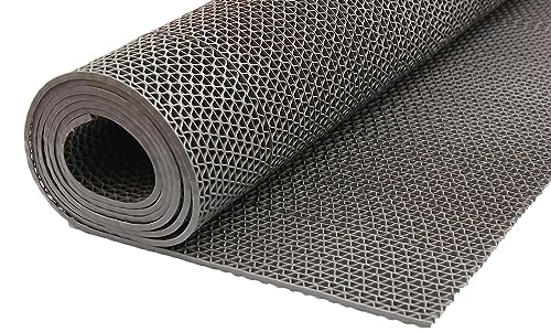 Onpira® Saunaläufer Bodenmatte Meterware Antirutschmatte rutschfest Duschmatte Badvorleger 90 cm oder 120 cm Breite – Ideal für Sauna, Dusche, Badezimmer, Wellnessbereich und Spa (90 cm) von ONPIRA