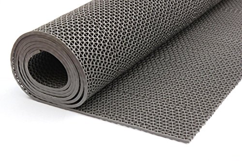 Onpira® Saunaläufer Bodenmatte Meterware Antirutschmatte rutschfest Duschmatte Badvorleger 90 cm oder 120 cm Breite – Ideal für Sauna, Dusche, Badezimmer, Wellnessbereich und Spa (120 cm) von ONPIRA