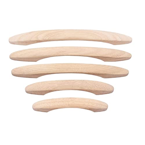 ONPIRA Holzgriff Möbelgriff Schubladengriff Natur Griff aus Naturholz in 5 Größen zum auswählen (145mm) von ONPIRA