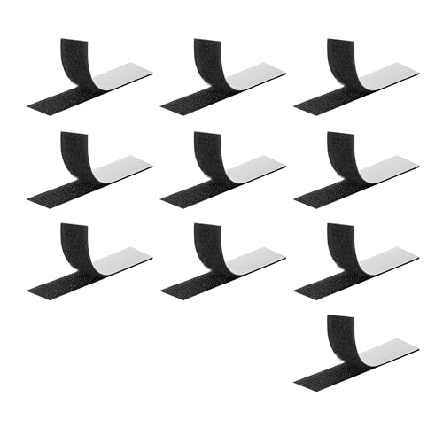 ONPIRA Klettverschluss Klettband selbstklebend Fliegennetz Fliegengitter Moskitonetz 10 Stück 2x10cm von ONPIRA