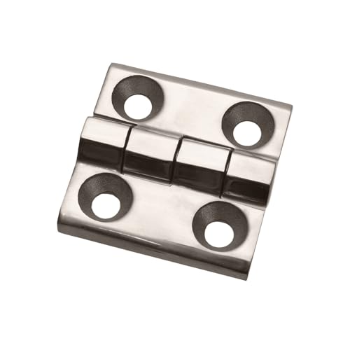 ONPIRA Scharniere aus Edelstahl V2A für Tür, Möbel, Modellbau Rostfrei in 5 Größen auswählbar (60x60mm) von ONPIRA