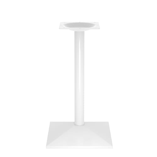 Tischgestell Weiss Modell „München“ in Single, Doppelt oder Stehtisch Variante zur Auswahl (Single 72cm) von ONPIRA