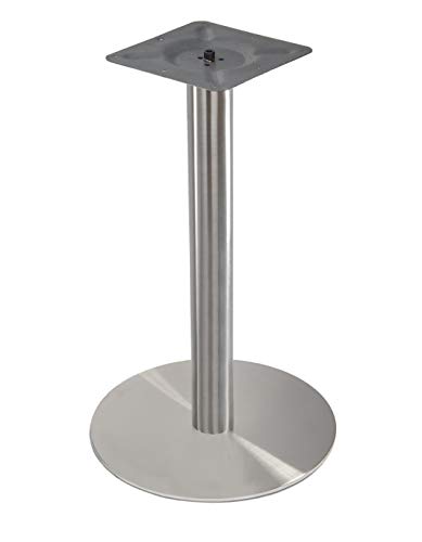 ONPIRA Untergestell Rund Edelstahl Tischgestell Bistrotisch Bodenplatte Ø45cm von ONPIRA