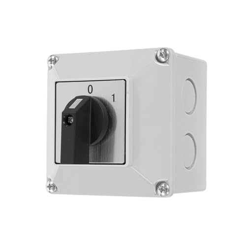 Onpira® Universal Nockenschalter, Drehschalter, Wechselschalter inkl Gehäuse 7 Modelle zur Auswahl (JYW29-20/1 C11) von ONPIRA