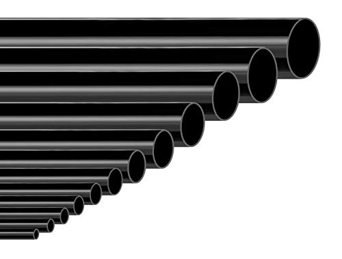 PVC Isolierschlauch schwarz Meterware in 12 Größen von 4mm bis 22mm zur Auswahl (14mm) von ONPIRA