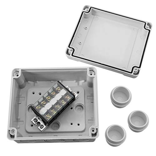 Verteilerdose Abzweigdose in 5 Größen zum auswählen (140x120x70mm) von ONPIRA