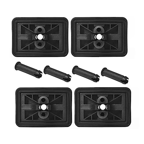 ONTHIS Auto Jack Jacking Punkt Pad Hebe Unterstützung Fit for BMW 3 6 7 Fit for Serie E46 X3 E83 E63 x3 E83 Z4 E85 Z4 E89 Z4 E86 Z8 E52 (Color : 4PCS) von ONTHIS