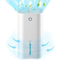 Ontway - 850 ml automatischer Luftentfeuchter – 300 ml/Tag, 36 dB, Mini-Elektro-Luftentfeuchter, leise, für Zuhause, Schlafzimmer, Badezimmer, Ontway - 850 ml automatischer Luftentfeuchter – 300 ml/Tag, 36 dB, Mini-Elektro-Luftentfeuchter, leise, für Zuhause, Schlafzimmer, Badezimmer, von ONTWAY