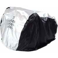 Fahrradabdeckung Wasserdicht Polyester Silber/Schwarz (200 x 105 x 110 cm) von ONTWAY