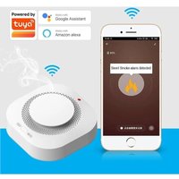 Ontway - Rauchmelder für zu Hause, Rauchmelder, Tuya Smart WiFi-Feueralarm von ONTWAY