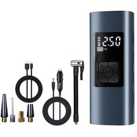 Tragbarer Mini-Luftkompressor, Auto-Reifenfüller, elektrische Pumpe, 150 psi, tragbare Fahrrad-Akku-Pumpe mit digitalem LCD-Display, wiederaufladbare von ONTWAY