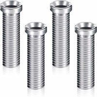 Ontway - Spülkorbschrauben, 45 mm, Edelstahl, Abflussschrauben, Befestigungszubehör, Spülbeckenbolzenschrauben, Spülkorb-Sieb-Stopper-Schrauben für von ONTWAY