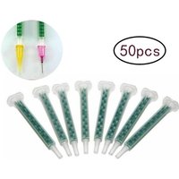 Tigrezy Zubehör für Zweikomponentenkleber: Ersatz-Mischdüsen für Zweikomponentenkleber, 50 Stück (Epoxidkleber) von ONTWAY