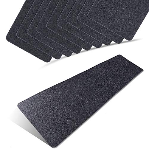 15cm x 60cm Rutschfest Stufenmatten, ONTWIE Antirutschstreifen Treppe Set Anti Rutsch Selbstklebende Stufenmatten Rutsch Streifen als Rutschschutz Treppenstufen Matten - 10er Pack von ONTWIE