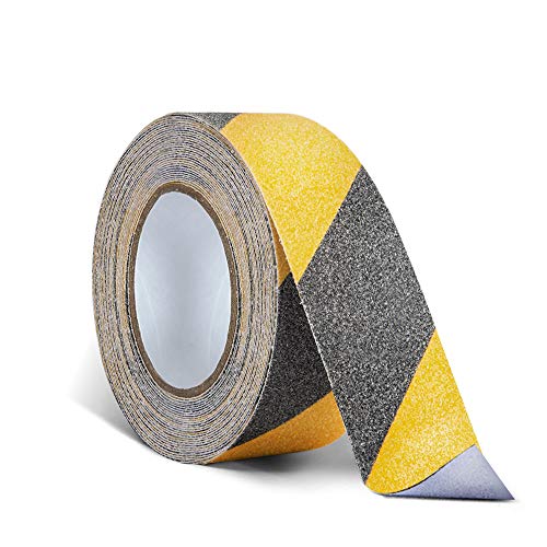 5CMx10M Anti-Rutsch-Klebeband, ONTWIE Anti Rutsch Tape Rutschfeste Sicherheitsband Starker Abrasives, rutschhemmendes Treppen-Klebeband, Sicherheits Track Tape Trittstufe Indoor & Outdoor von ONTWIE