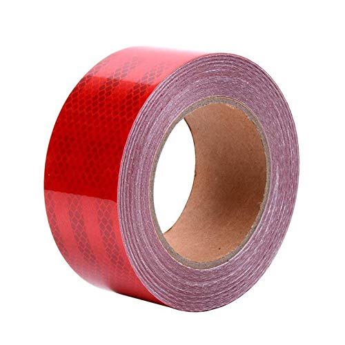 ONTWIE Wasserdichtes Reflektierendes Band Hohe Sichtbarkeit Industrielle Kennzeichnung Gefahr Heavy Duty Vorsicht Warnung Sicherheit Selbstklebendes Band Outdoor - Rot 10M ONTWIE Wasserdichtes Reflektierendes Band Hohe Sichtbarkeit Industrielle Kennzeichnung Gefahr Heavy Duty Vorsicht Warnung Sicherheit Selbstklebendes Band Outdoor - Rot 10M von ONTWIE