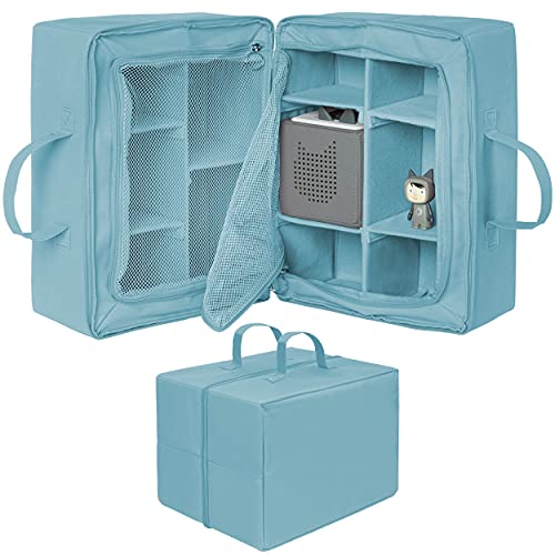 ONVAYA® Aufbewahrungsbox | hellblau | vielseitiger Multifunktions-Organizer | Aufbewahrungstasche aus Stoff | ideal für Spielzeug oder Koffer Organizer | Organizer-Box von ONVAYA