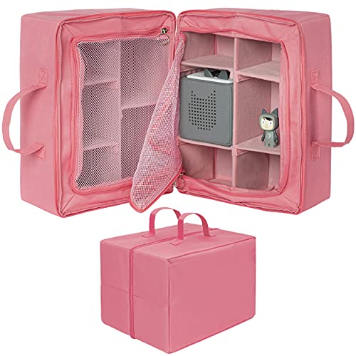 ONVAYA® Aufbewahrungsbox | rosa | vielseitiger Multifunktions-Organizer | Aufbewahrungstasche aus Stoff | ideal für Spielzeug oder Koffer Organizer | Organizer-Box von ONVAYA