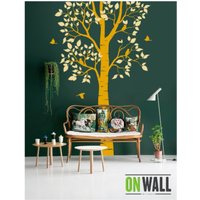 Tree Wall Decal - Große Birke Baum Wandgrafiken Vinyl-Wand-Aufkleber K007 von ONWALLstudio