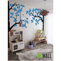 Tree Wall Decal - Kinderzimmer Dekor Set Von Zwei K015 von ONWALLstudio