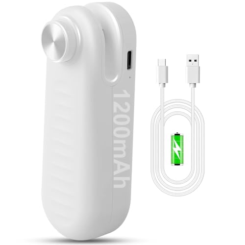 2 in 1 Mini Beutelversiegeler, Küchenhelfer Beutelversiegelung Heißsiegeler mit Cutter, USB C Wiederaufladbare Chipbeutelversiegelung Heißsiegel, Tragbarer Beutelwiederverschließer für Plastiktüten 2 in 1 Mini Beutelversiegeler, Küchenhelfer Beutelversiegelung Heißsiegeler mit Cutter, USB C Wiederaufladbare Chipbeutelversiegelung Heißsiegel, Tragbarer Beutelwiederverschließer für Plastiktüten von ONXE
