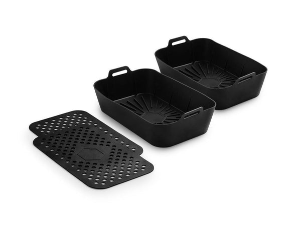 Air fryer liner and mats 3-pack – dual von ONYX COOKWARE - AIRFRYER