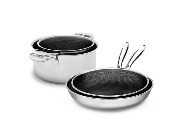 4 stück küchengeschirr | hybride antihaft onyx cookware küchengeschirr | onyxcoockware von ONYX COOKWARE - COOKWARE SETS