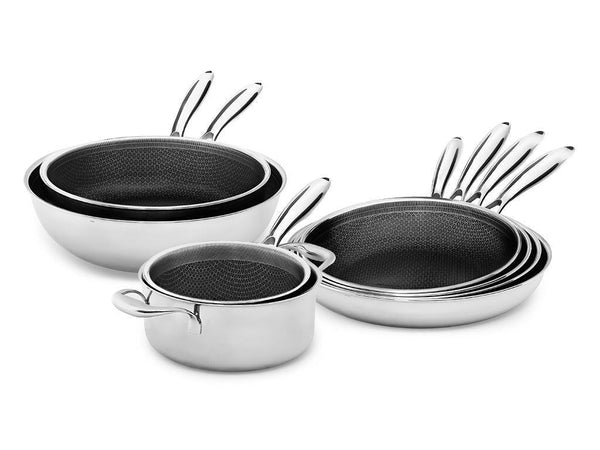 Kochgeschirrset | 8 stück kochtopf- und pfannenset | onyxcookware von ONYX COOKWARE - COOKWARE SETS