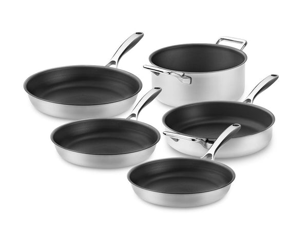 Zero – natural non-stick cookware set – 5pcs von ONYX COOKWARE - COOKWARE SETS