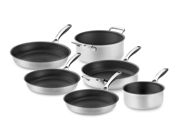 Zero – natural non-stick cookware set – 6cps von ONYX COOKWARE - COOKWARE SETS