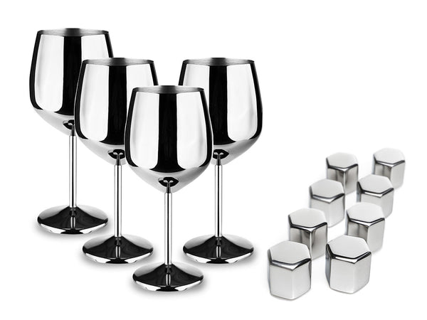 Trinkbehälter set - edelstahl weinglas von ONYX COOKWARE - STEEL DRINKWARE